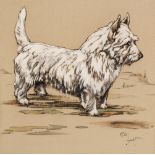 * Aldin (Cecil Charles Windsor 1870 - 1935). West Highland Terrier,