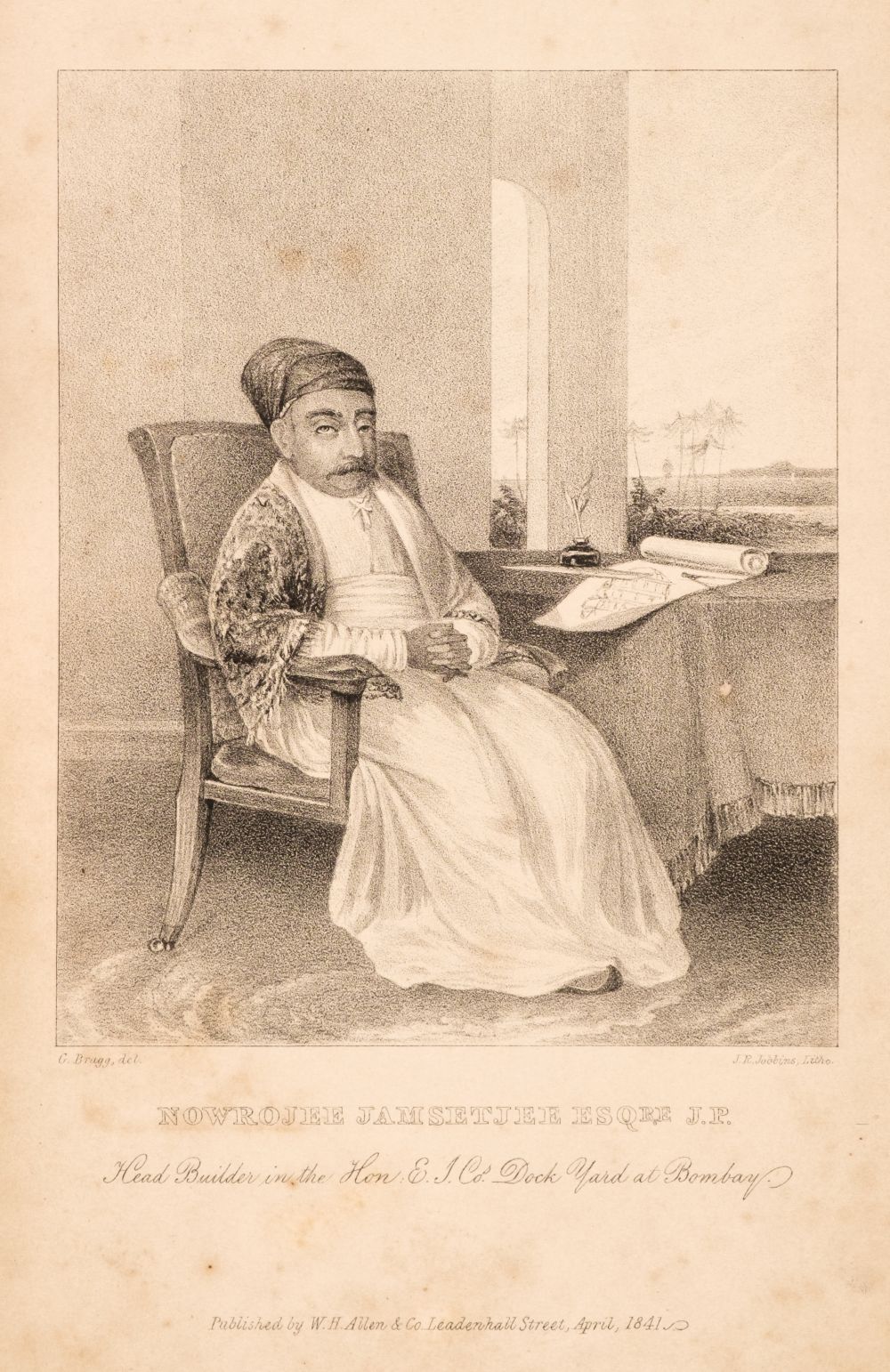 Nowrojee (Jehangeer & Merwanjee, Hirjeebhoy). Journal of a Residence... , 1st edition, 1841