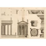 Palladio (Andrea). The architecture of A. Palladio, book the fourth, (parts 1 & 2), circa 1720