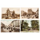 * Postcards. A collection of approximately 550 mostly post-Edwardian postcards of London