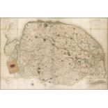 * Norfolk. Donald (T. & Milne T.), A Topographical Map of the County of Norfolk, 1797