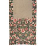 * Shawls. A pair of Delhi shawl panels, mid-late 19th century, and 2 others