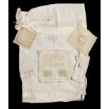 * Needlework. Specimens of juvenile handiwork, 19th-early 20th century