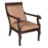 * Library Chair. Regency period library chair