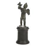 * Sculpture. Bronze putto figure probably 18th-century