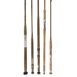 * Fishing Rods. A collection of vintage fishing rods