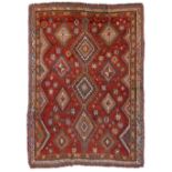 * Carpet. A Turkoman woollen carpet, circa 1920