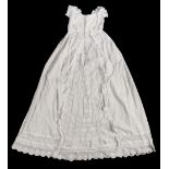 * Infants' clothing. A collection of Victorian christening gowns and other baby garments