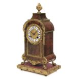 * Clock. Victorian Boulle work mantel clock