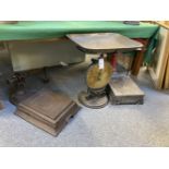 * Scales. J Woolley & Sons platform scales