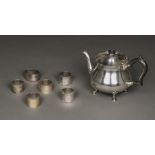 * Silver Teapot and other items