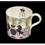 * Ravilious (Eric). Coronation Mug, 1953