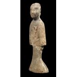 * Tomb Figure. Chinese clay tomb figure probably Han Dynasty (although not tested)