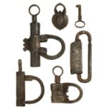 * Islamic Locks. A collection of Islamic iron locks