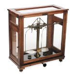 * Scales. Early 20th-century laboratory scales