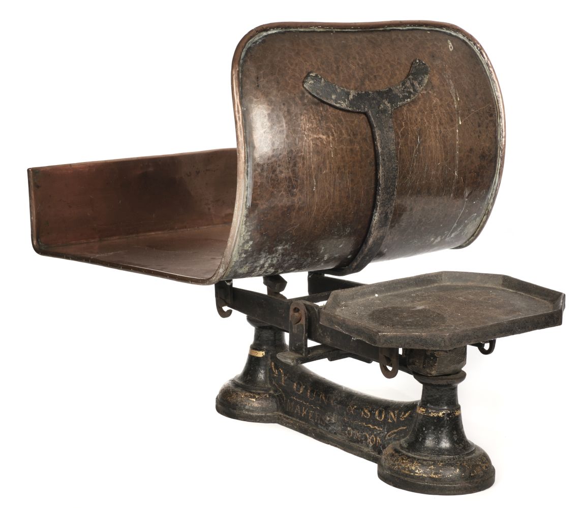 * Scales. Late Victorian domestic scales by Young & Sons