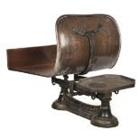 * Scales. Late Victorian domestic scales by Young & Sons