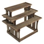 * Plant Stand. Aesthetic oak plant stand