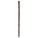 * Walking Stick. George III period folk art walking stick