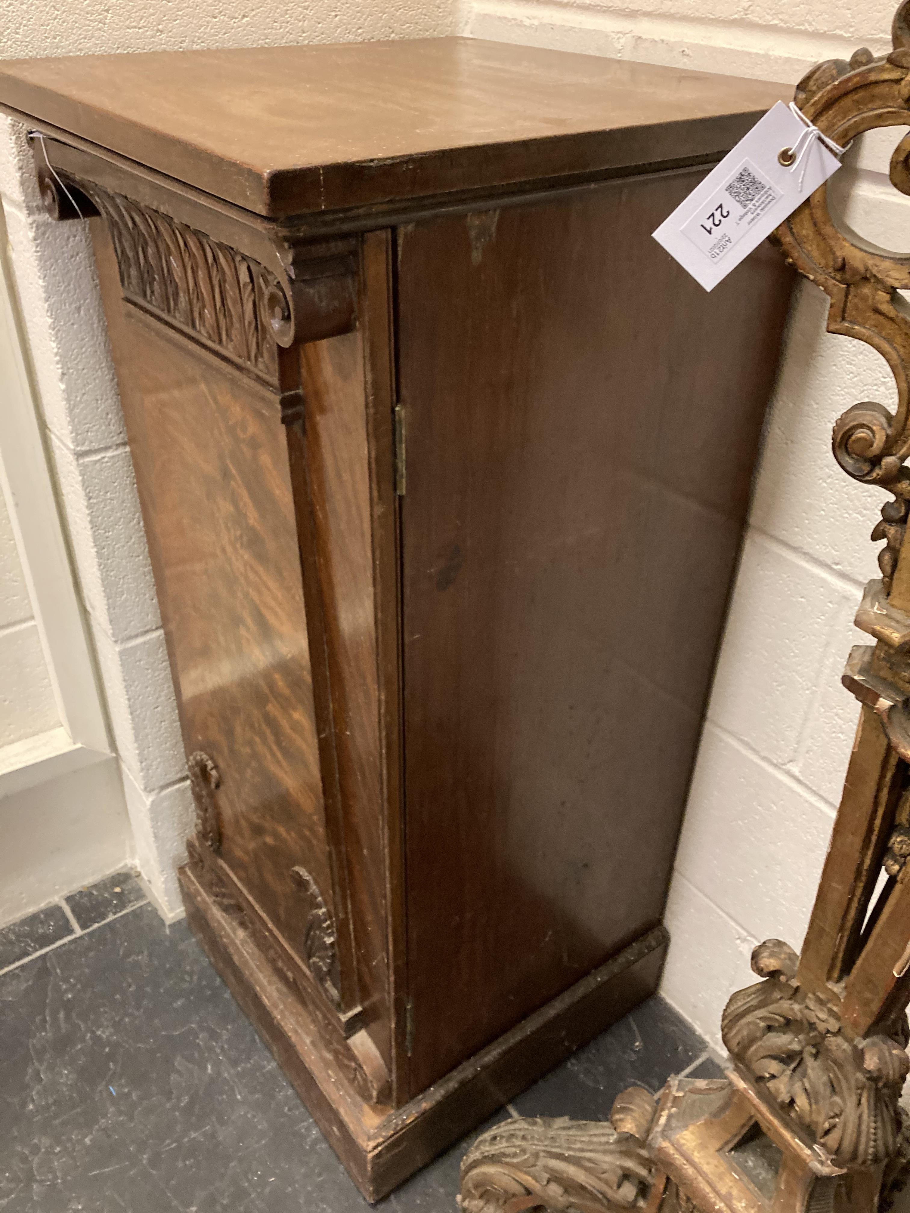 * Cabinets. Pair of William IV period cabinets - Image 5 of 13