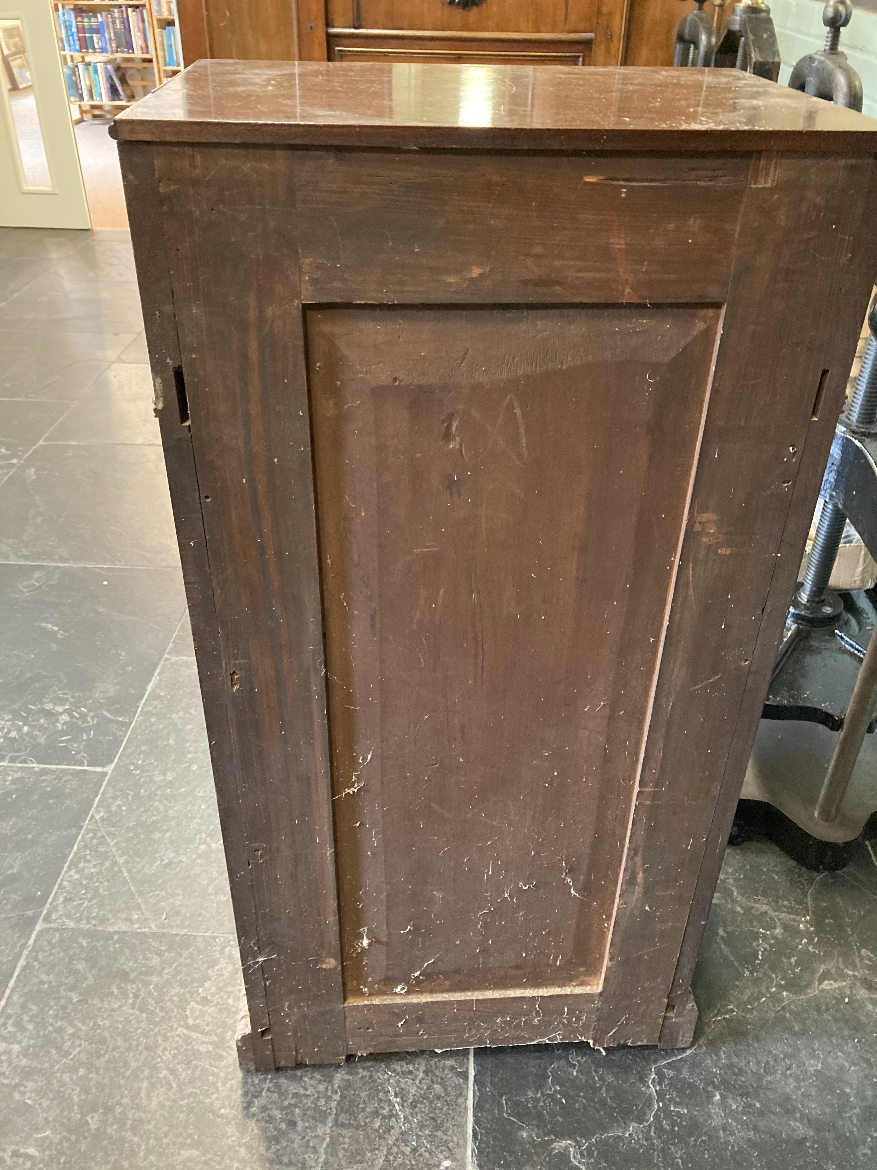 * Cabinets. Pair of William IV pedestal cabinets - Image 9 of 17