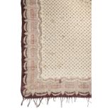 * Shawls. Two Norwich shawls, circa 1860-1880