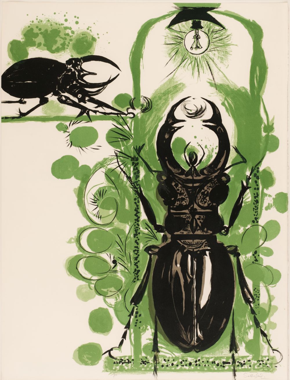 ARR * § Sutherland (Graham, 1903-1980). Beetles from A Bestiary and Some Correspondences, 1967