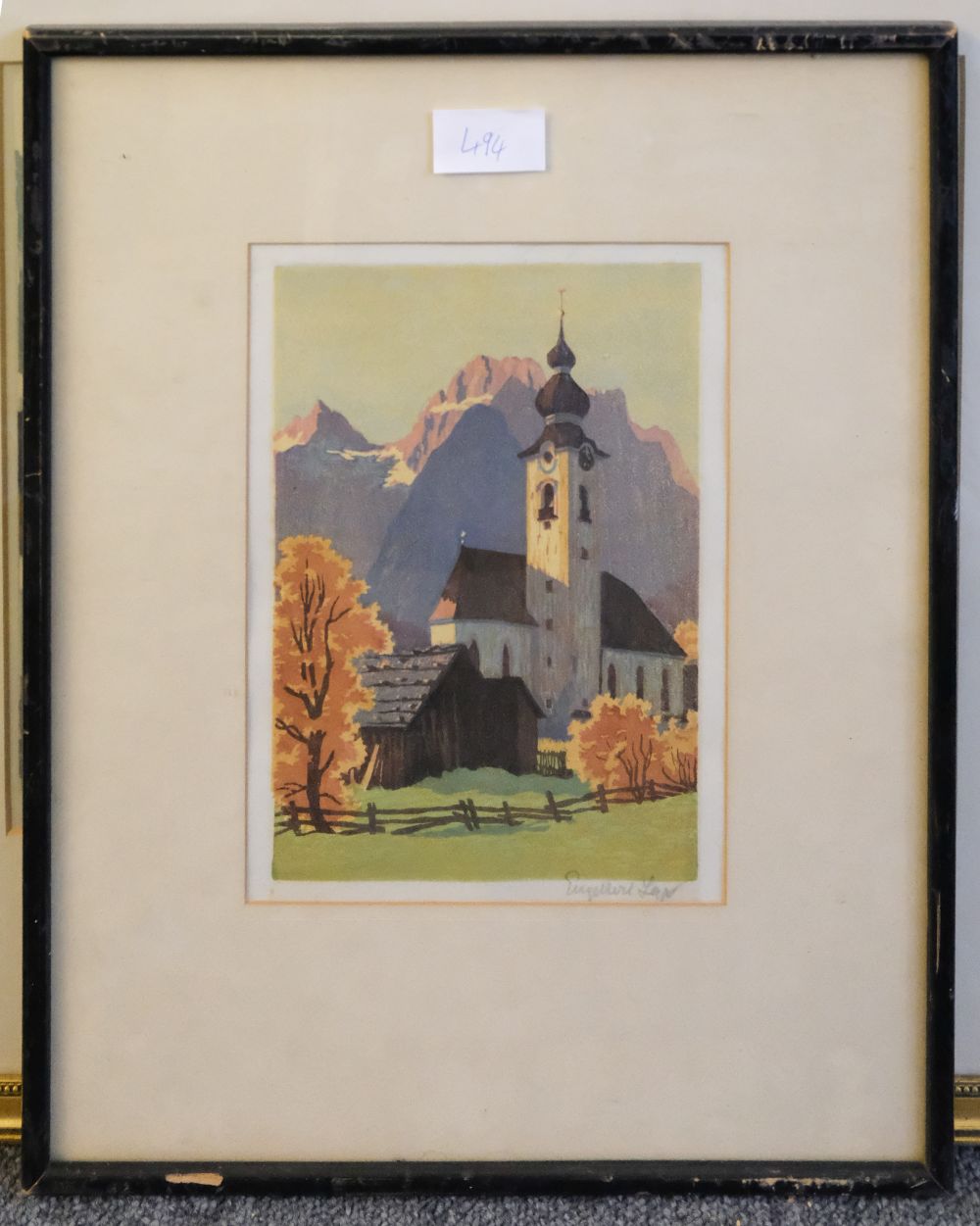 * Figura (Hans, 1899-1978). Three Tyrolean Scenes - Image 8 of 10