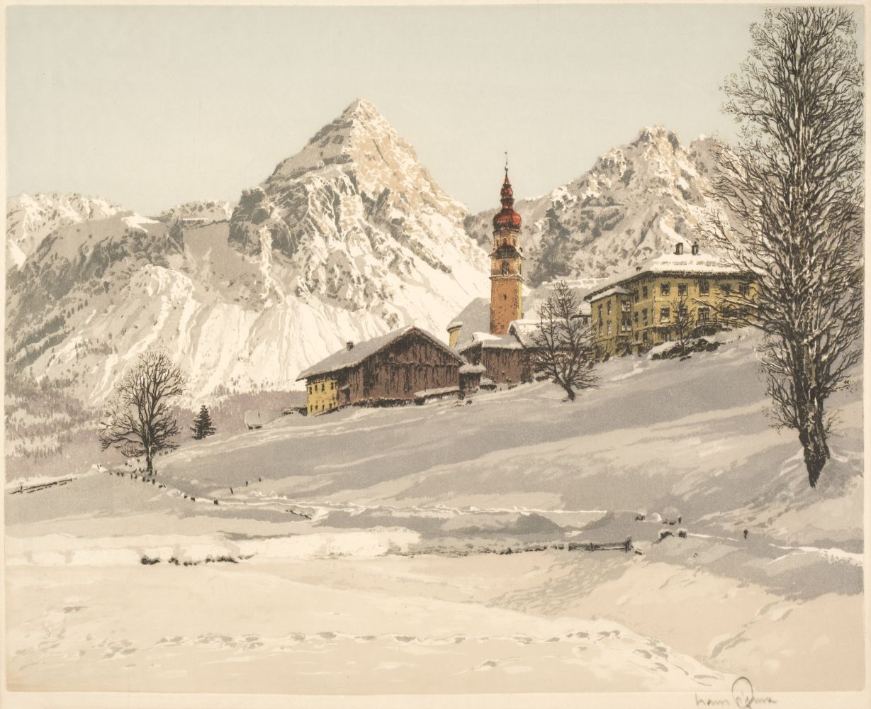 * Figura (Hans, 1899-1978). Three Tyrolean Scenes