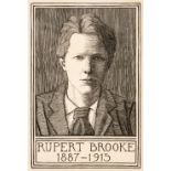 ARR * § Raverat (Gwen, 1885-1957). Portrait for the Poems of Rupert Brooke, 1919