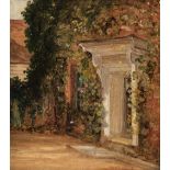 * Churchyard (Thomas, 1798-1865). Study of a Georgian Doorway; Cul-de-Sac