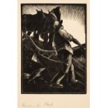 * Leighton (Clare Veronica Hope, (1898-1989). Turning the Plough, 1926