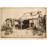 * Morgan (James Squire, 1886-1974). Deserted Hut, and one other similar