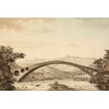 * Grimm (Samuel Hieronymus, 1733-1794). The Old Bridge, Pontypridd, circa 1770s-80s