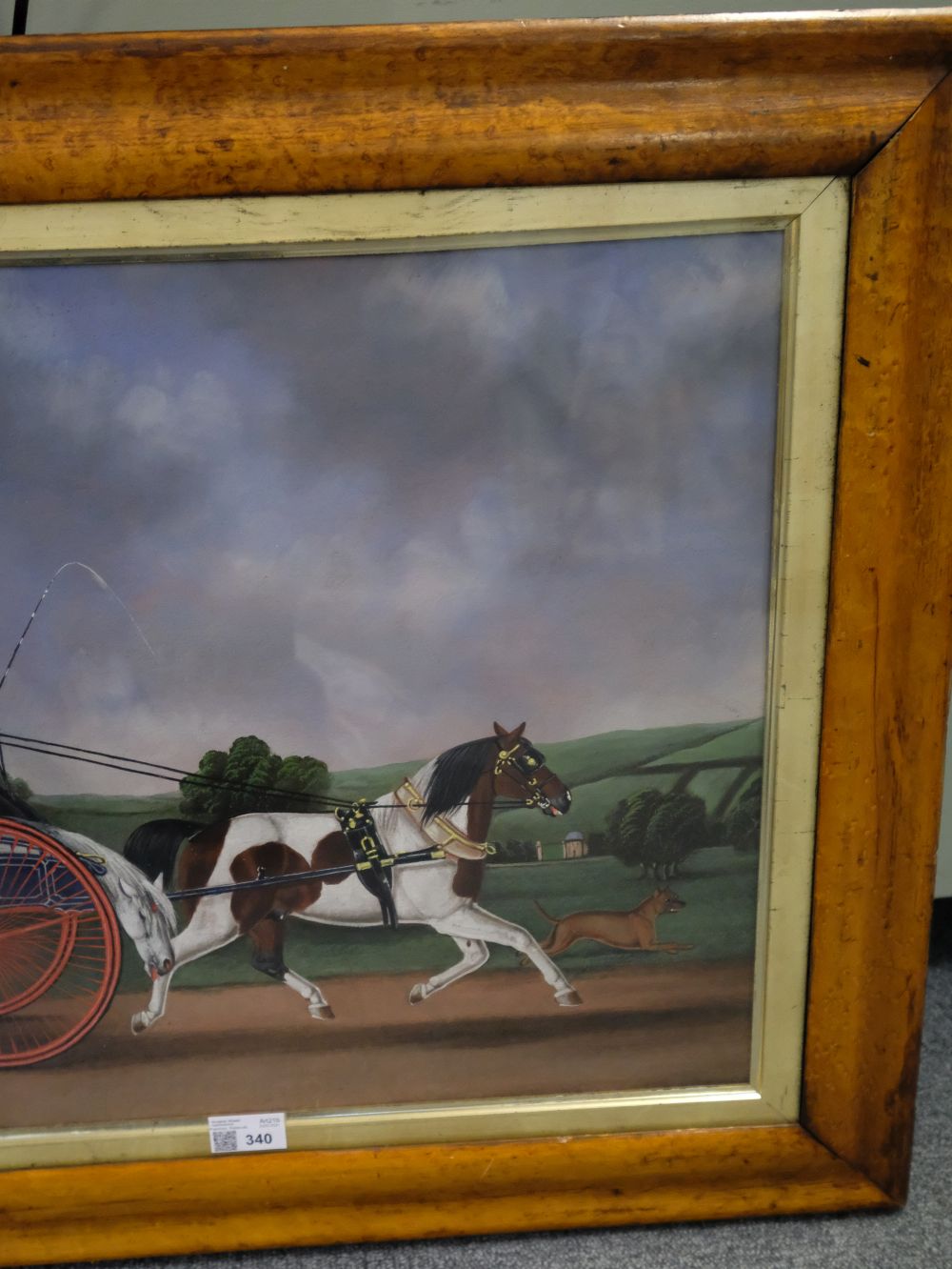 * Naive School. Horse and Phaeton with driver - Image 5 of 6