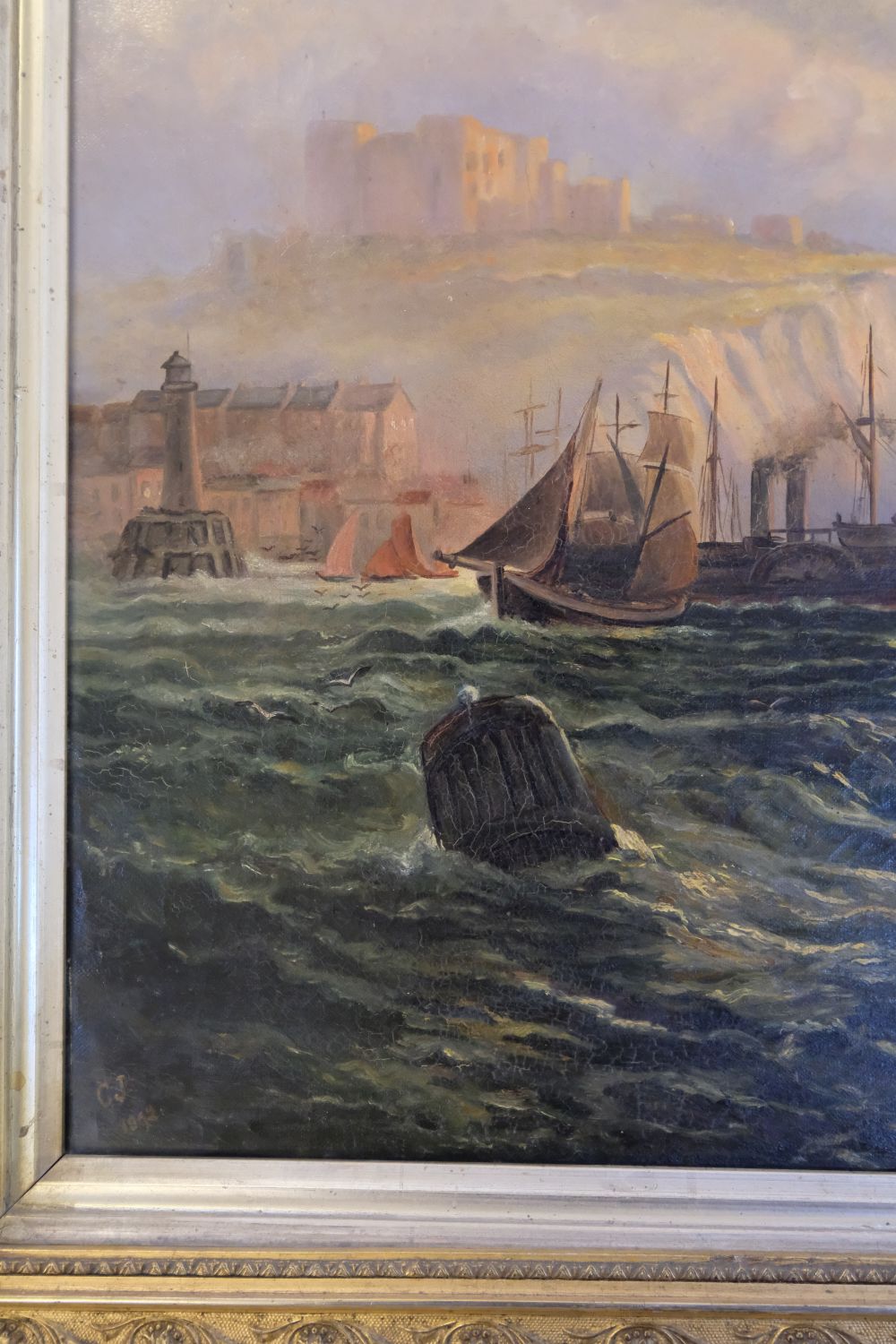 * English School, Scarborough 1892, oil on canvas - Image 3 of 10