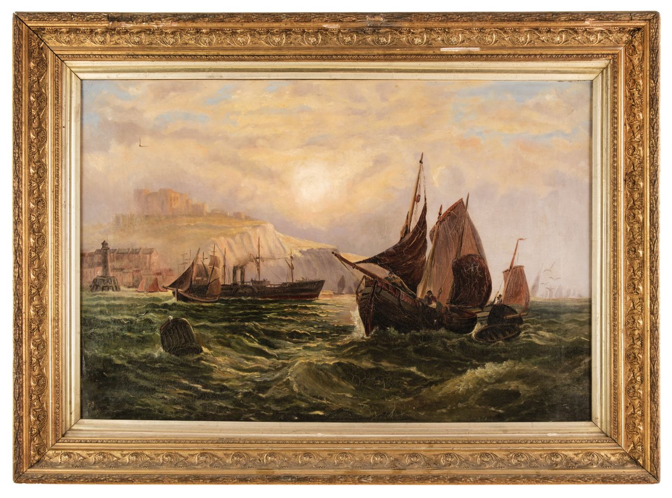 * English School, Scarborough 1892, oil on canvas