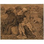 ARR * § Thoma (Hans, 1839-1924). The Rest on the Flight into Egypt, 1893
