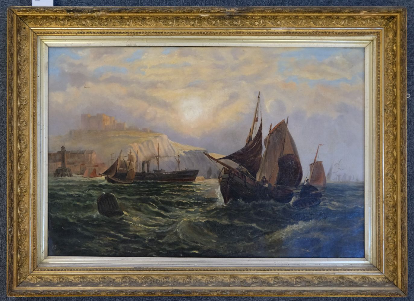 * English School, Scarborough 1892, oil on canvas - Image 2 of 10