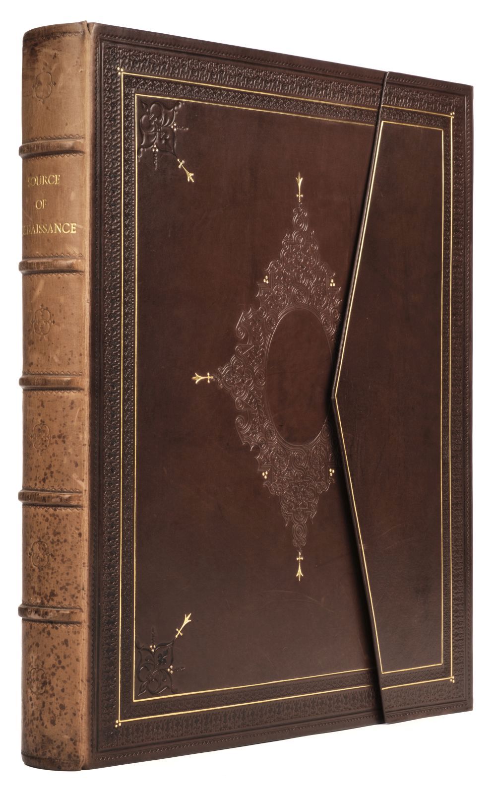 * Binding. A specimen binding by Zaehnsdorf, containing blank leaves, late 20th century