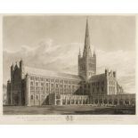 * Lewis (F. C. & G.). Norwich & Peterborough Cathedrals, 1807