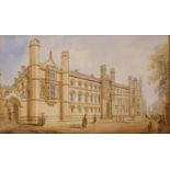 * Cambridge. Corpus Christi College, late 1820s-early 1840s, watercolour