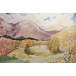 * Cleaver (James). Four Watercolours of Alpine Scenes, late 20th century
