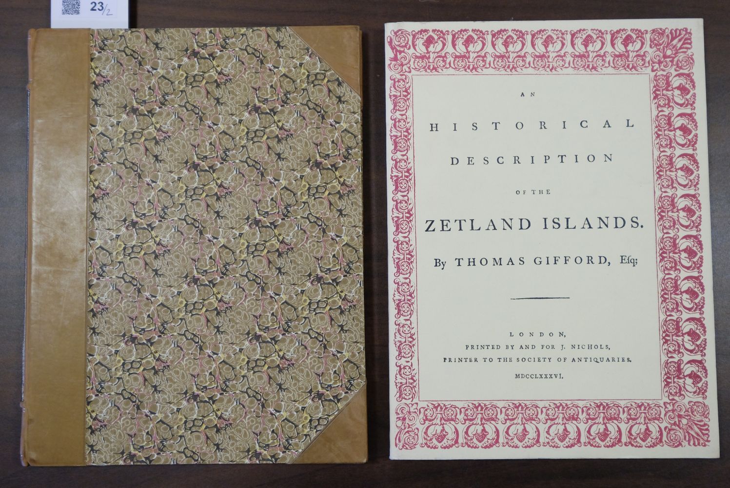 Gifford (Thomas). An Historical Description of the Zetland Islands, 1786 - Image 2 of 7