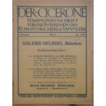 Der Cicerone. 94 issues, 1909-1918