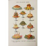 Gastronomy. A large collection of early 20th-century & modern cookery books