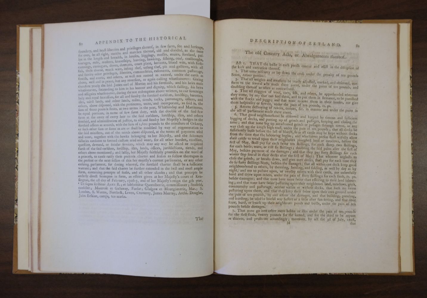 Gifford (Thomas). An Historical Description of the Zetland Islands, 1786 - Image 7 of 7