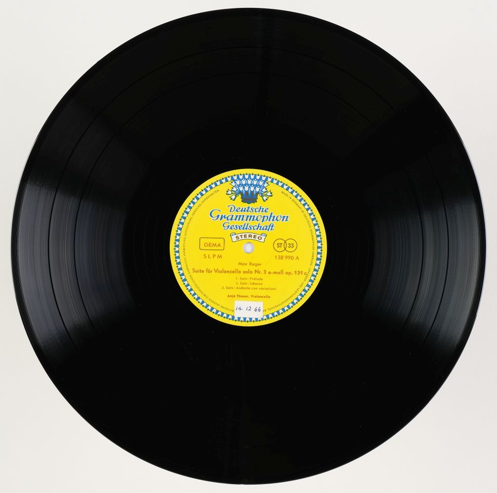 * Thauer (Anja). Rare original 1966 German stereo pressing of Deutsche Grammophon SLPM 138990, ED1 - Image 5 of 5