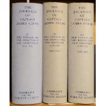 Cook (Captain James). The Journals of Captain James Cook, 3 volumes, 1961-67