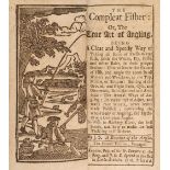 Smith (John). The Compleat Fisher, or, The True Art of Angling..., 1716